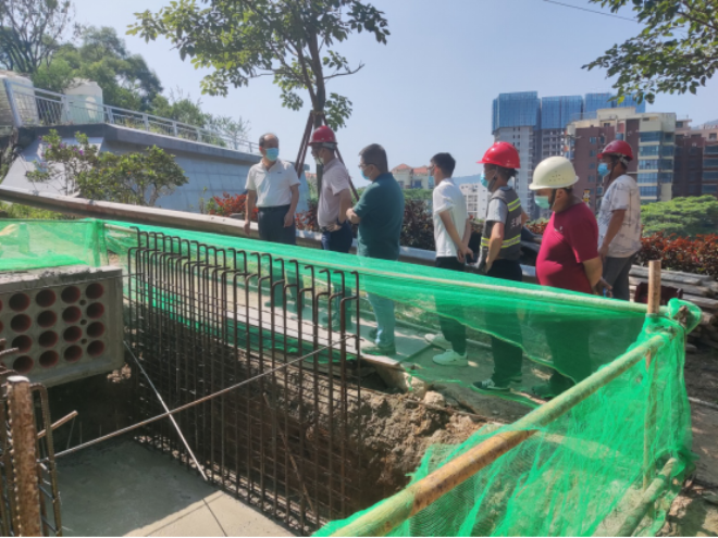 盐田区建筑工程事务署组织对在建项目开展节后复工爱游戏电竞检查