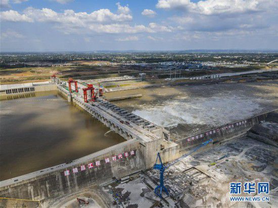 广西大藤峡水利枢纽工程建设进展顺利