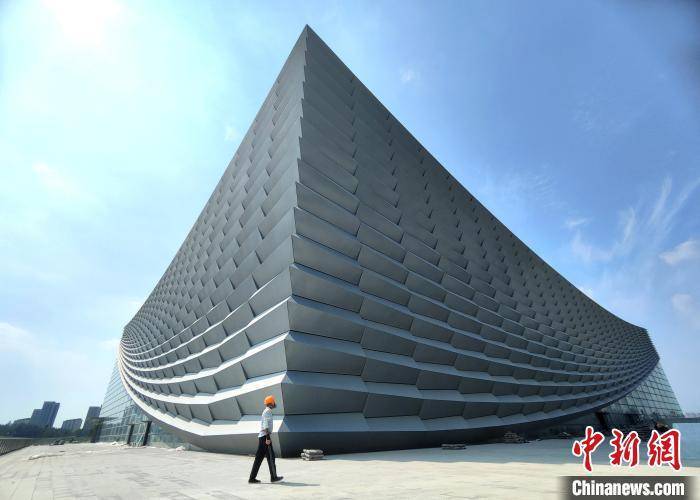 北京城市副中心爱游戏电竞三大建筑全面收尾 9月底具备竣工验收条件