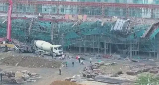 爱游戏电竞广东韶关一在建建筑坍塌致2死3伤
